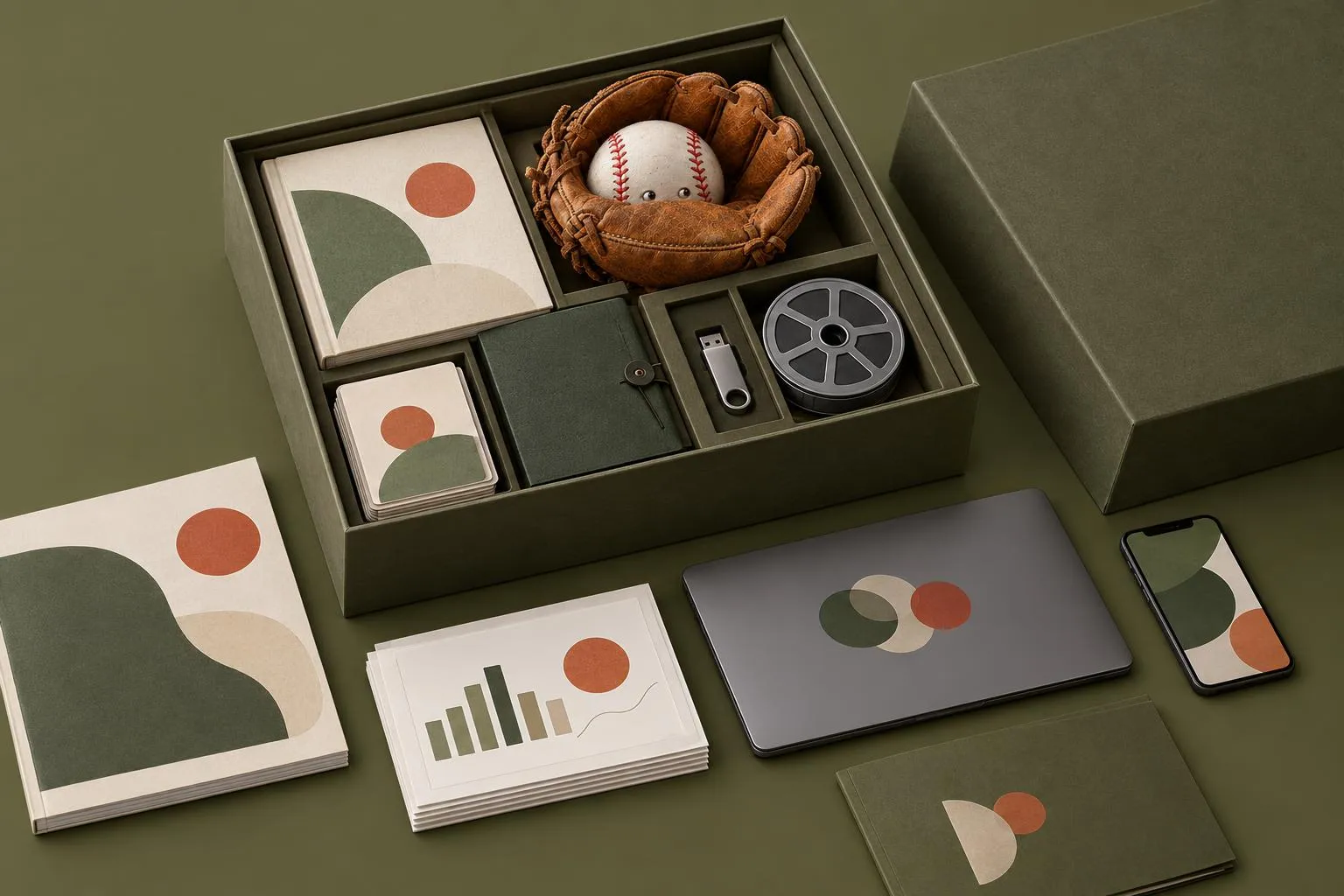 Pitch decks and presentations: what is in the box, laid out