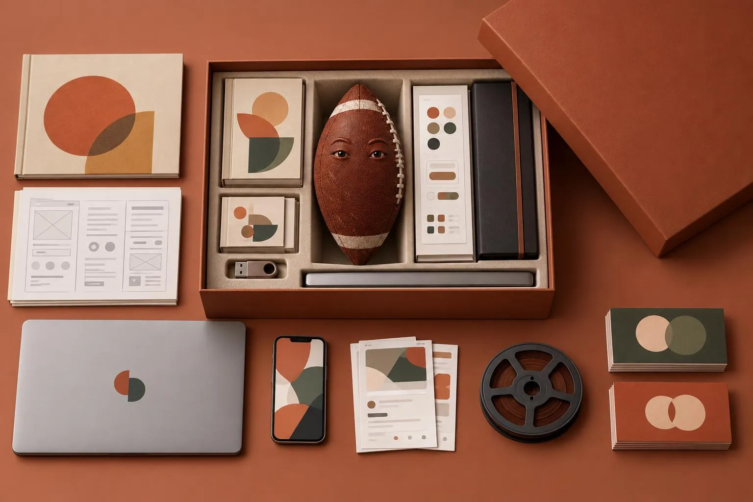 Product and UX design: what is in the box, laid out