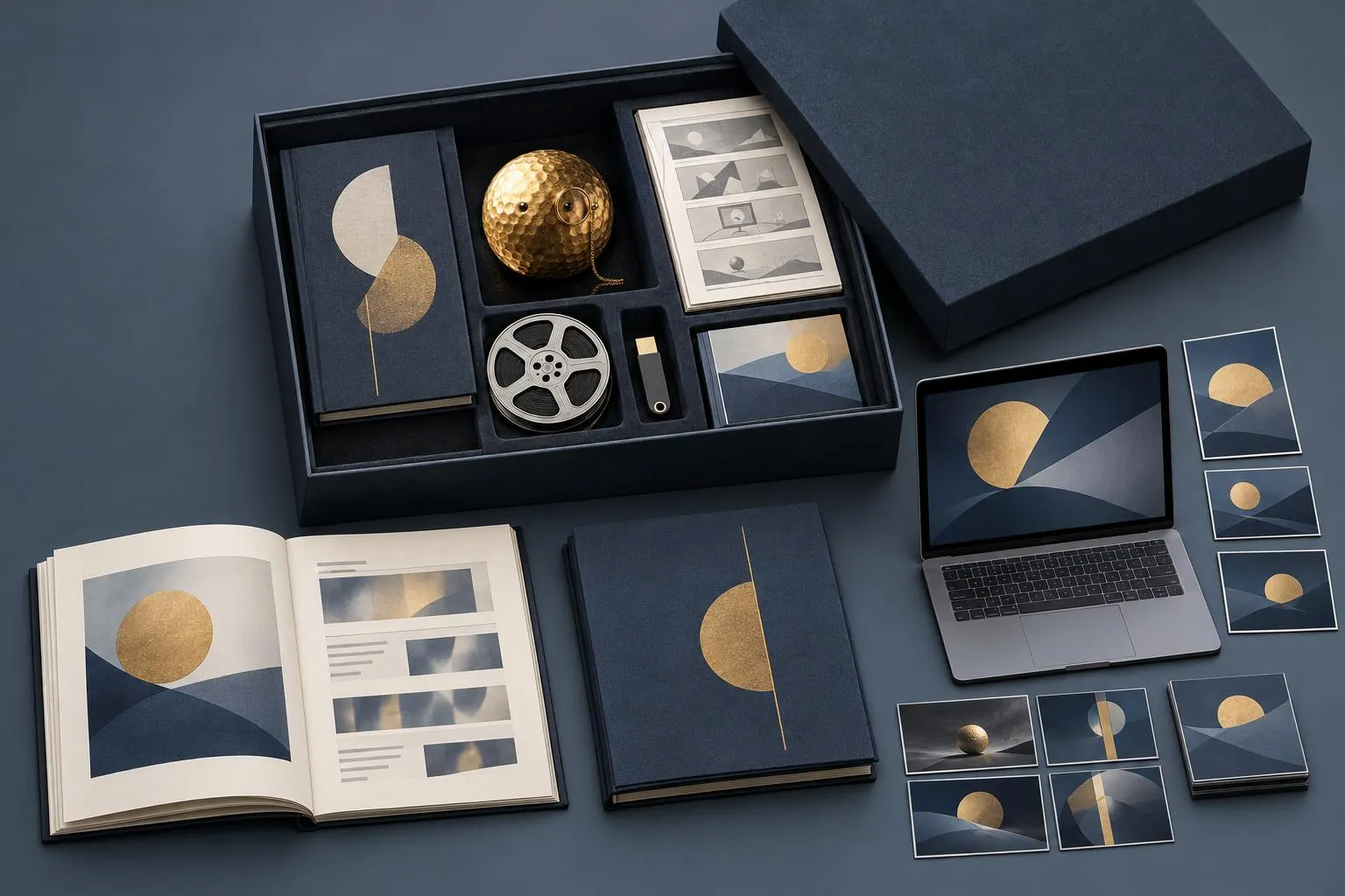 Video production: what is in the box, laid out