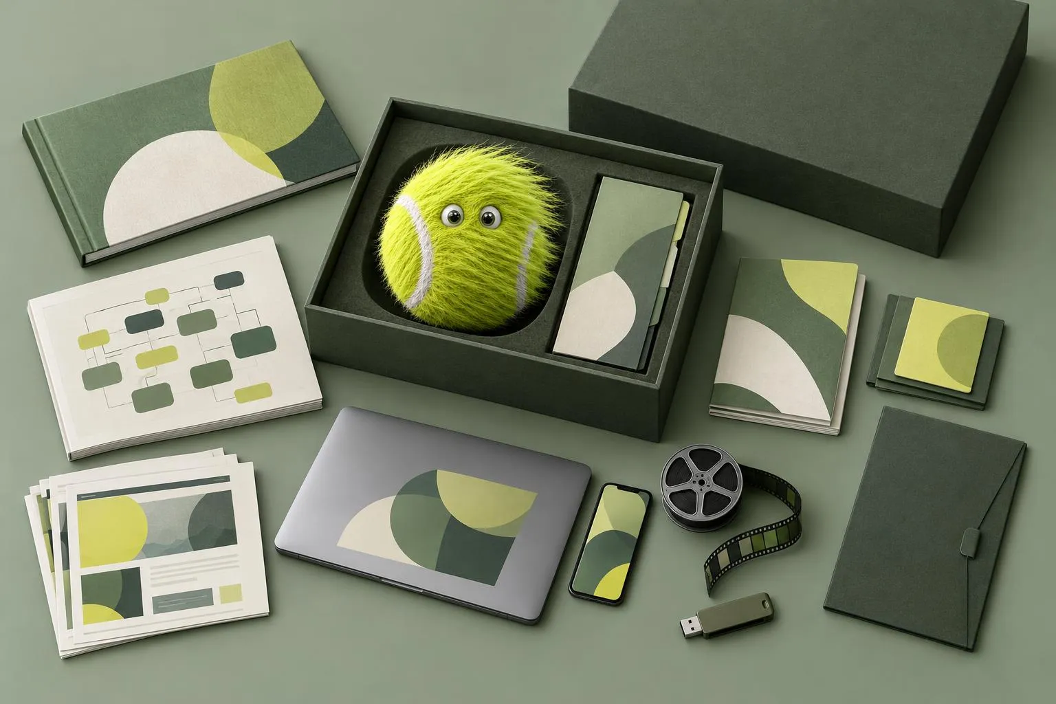 Website design: what is in the box, laid out